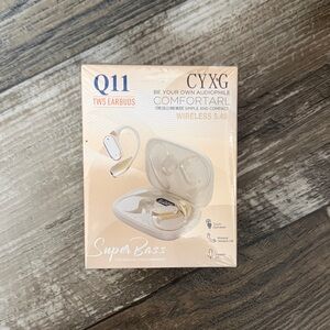 CYXG 011 TWS Wireless Earbuds - White/Gold Tone